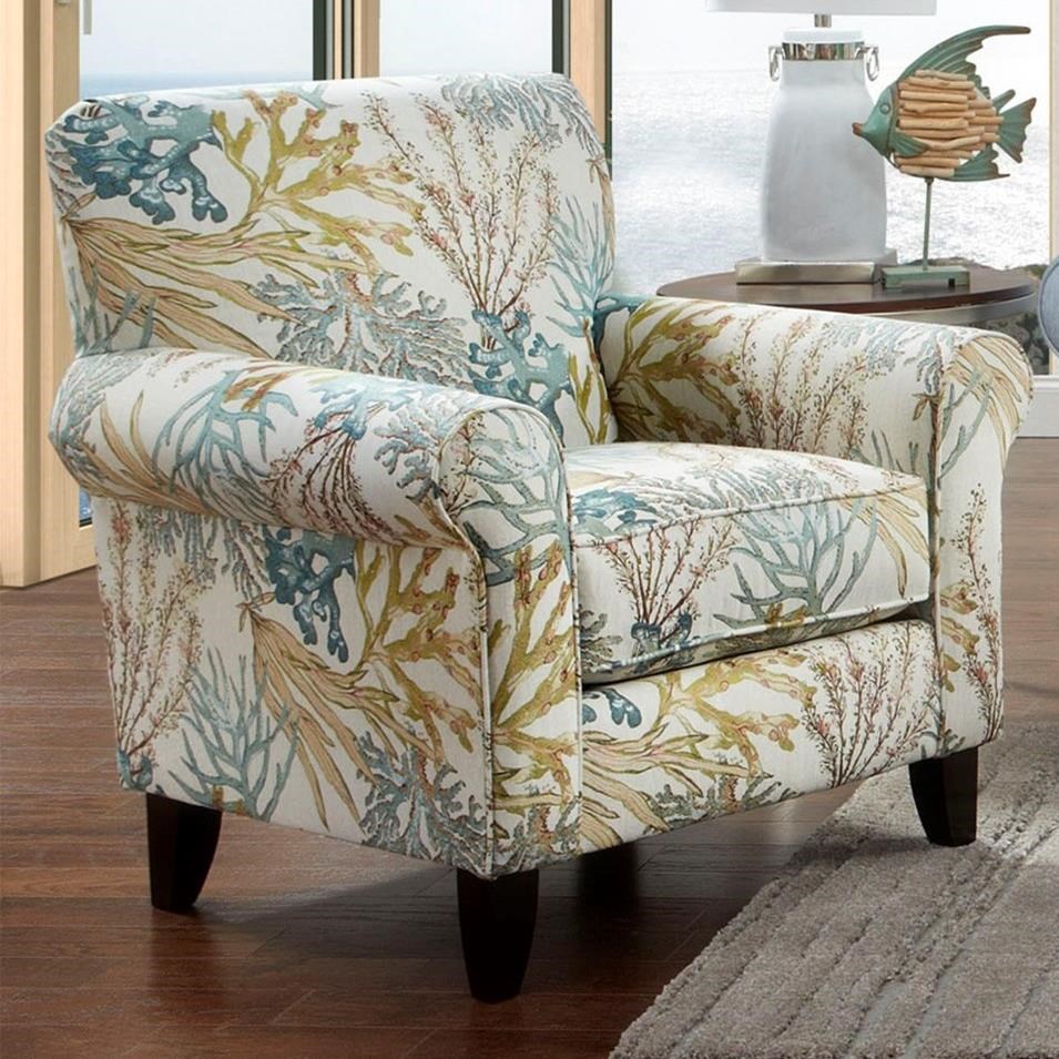 Coral best sale upholstered chair